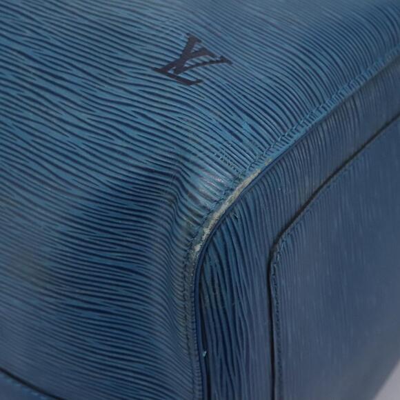 LOUIS VUITTON Epi Keepall 55 Boston Bag Toledo Blue M42955 - Picture 14 of 16